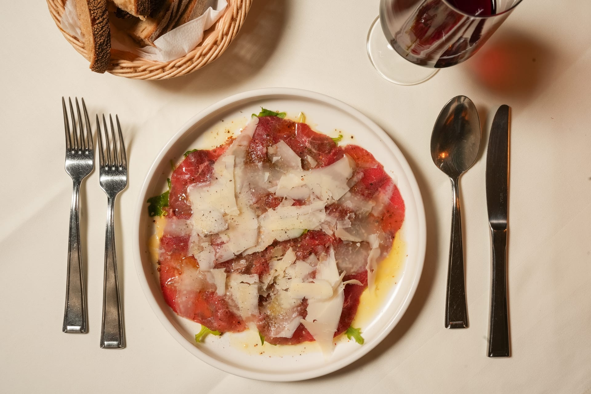Gericht der Osteria Luna Rossa