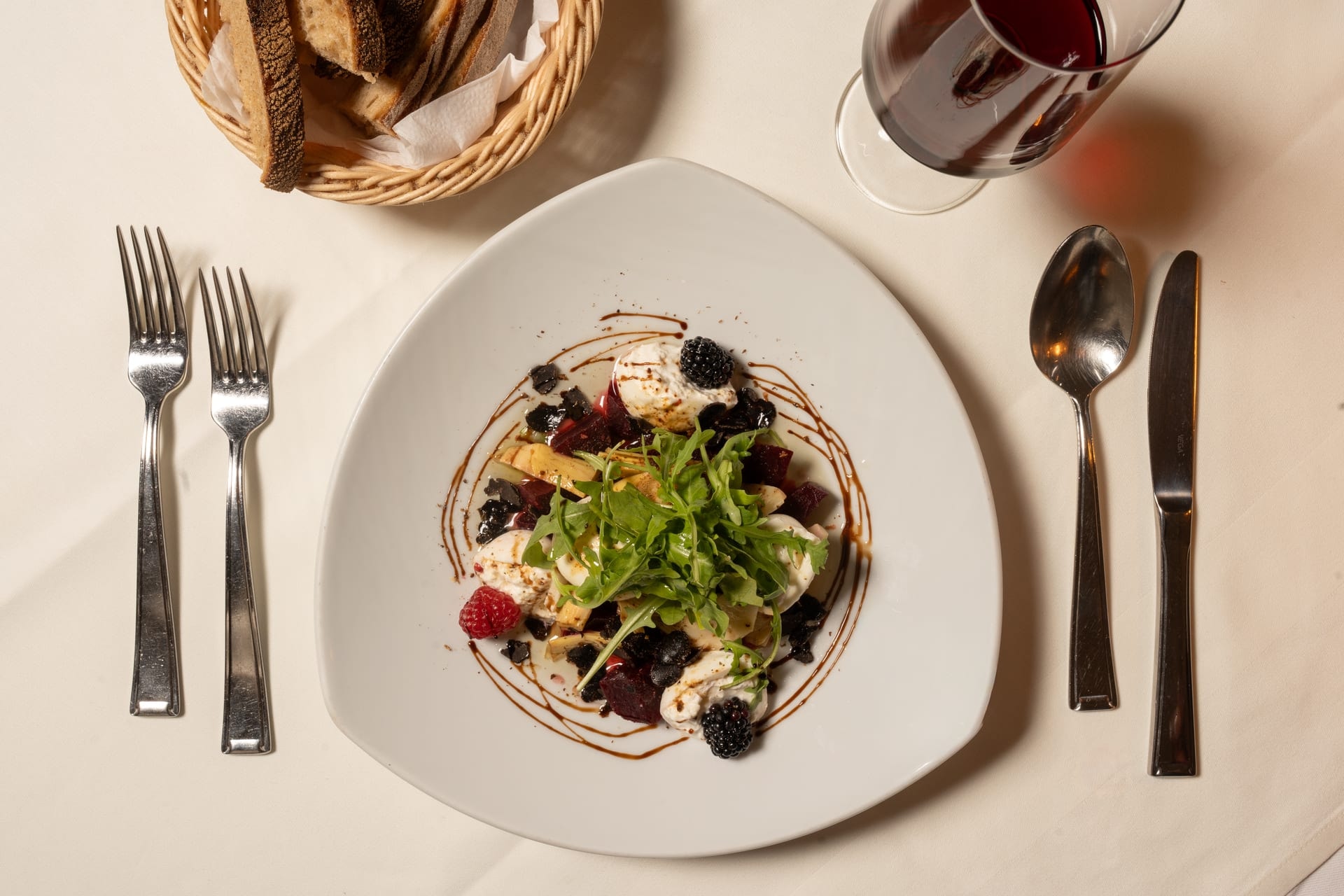 Gericht der Osteria Luna Rossa